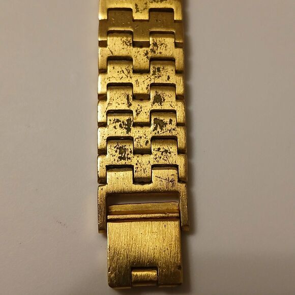 Vtg Elgin Diamond Elegant Gold Tone Quartz Bracelet Watch EM846 Japan Movt READ - Picture 14 of 16
